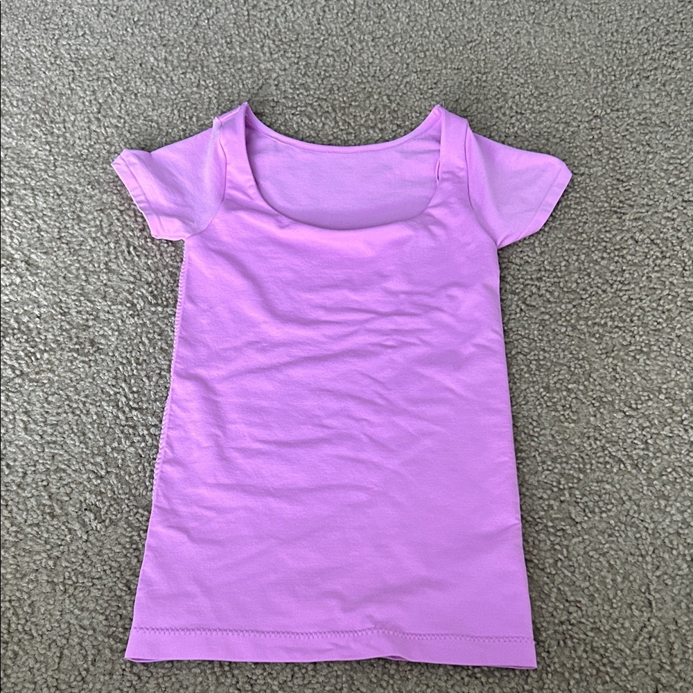 Purple Short Sleeve Top super comfortable size XS